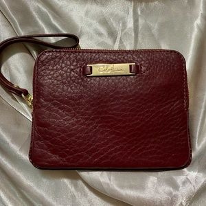 Cole Haan Leather Wristlet Wallet